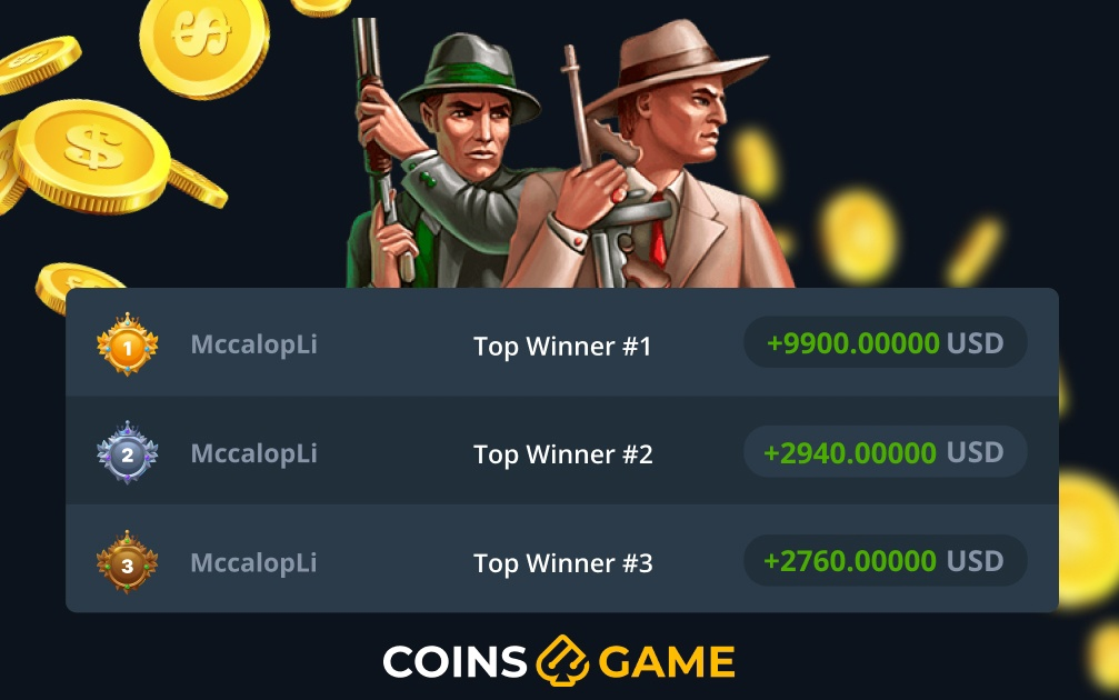Крупные выигрыши coins.game casino